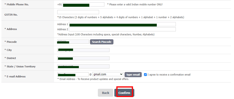 [join-atomy] India Memer Registration_Step 6