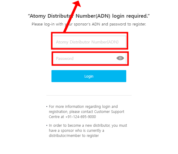 [join-atomy] Mobile - India Memer Registration_Step 2