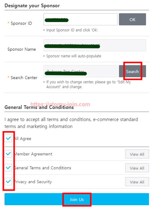 [join-atomy] Mobile - Philippine Memer Registration_Step 8