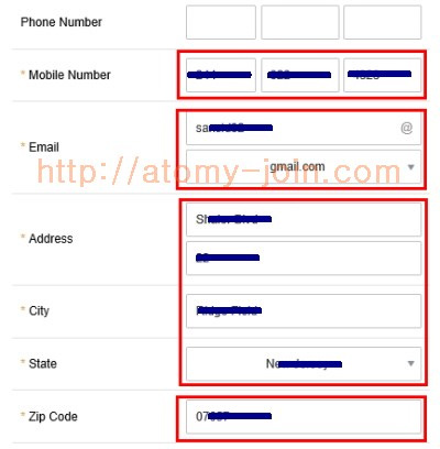 [atomy-join.mov] us memer Registration_Step 6