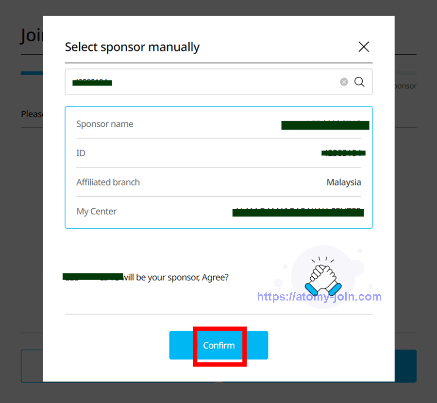 join-atomy Malaysia-Memer-Registration_Step_8