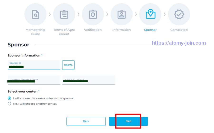 join-atomy open country- Memer Registration_Step 18