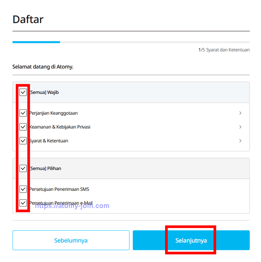 [join-atomy] Indonesia Memer Registration_Step 3