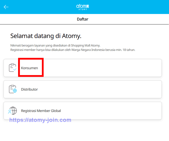 [join-atomy] Mobile - Indonesia Memer Registration_Step 3