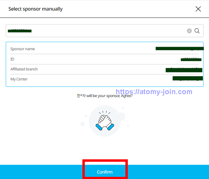 [join-atomy] Mobile - singapore Memer Registration_Step 10