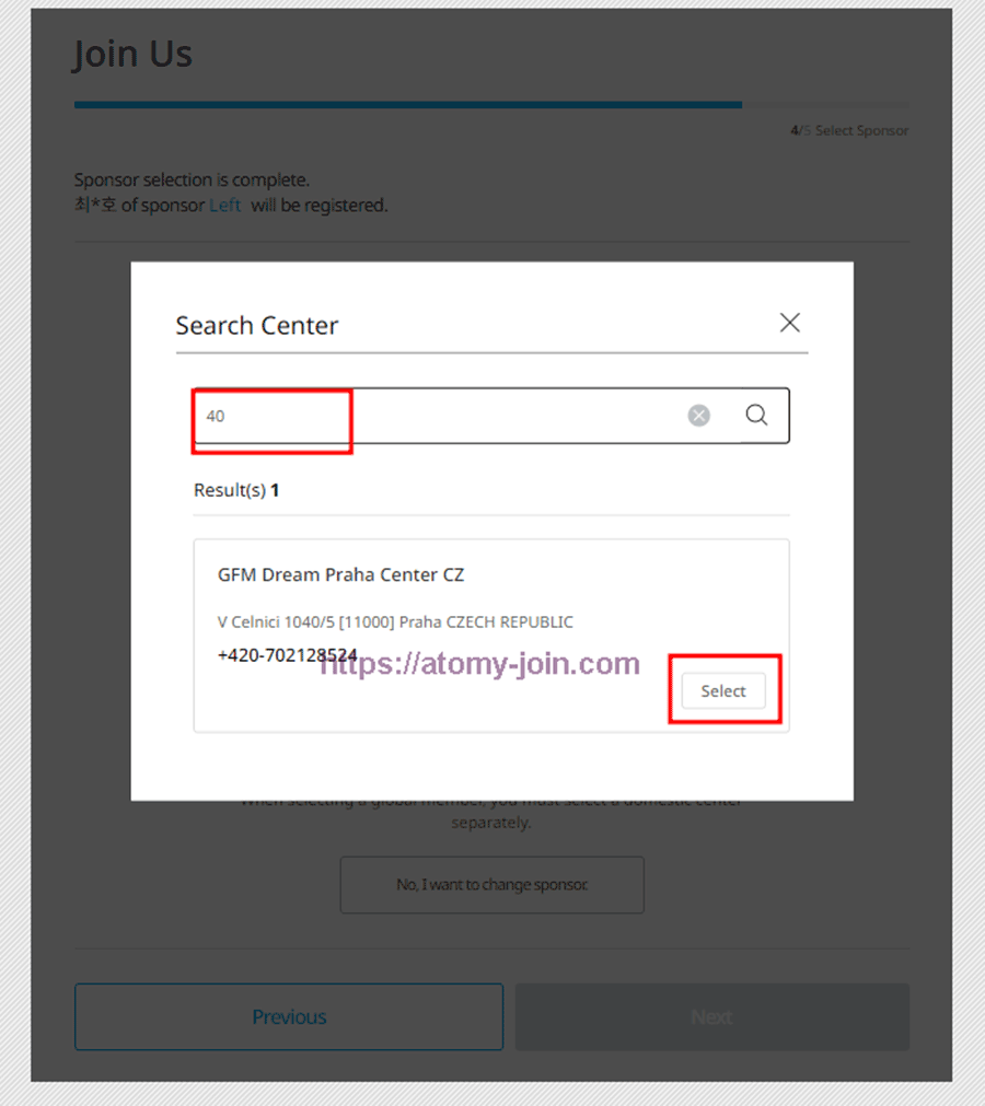 [join-atomy] singapore Memer Registration_Step 9