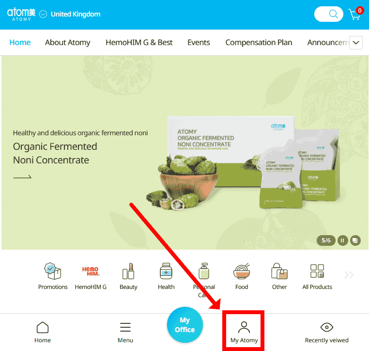 [join-atomy] Mobile - UK Memer Registration_Step 1