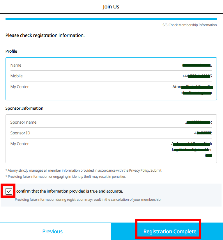 [join-atomy] Mobile - UK Memer Registration_Step 13